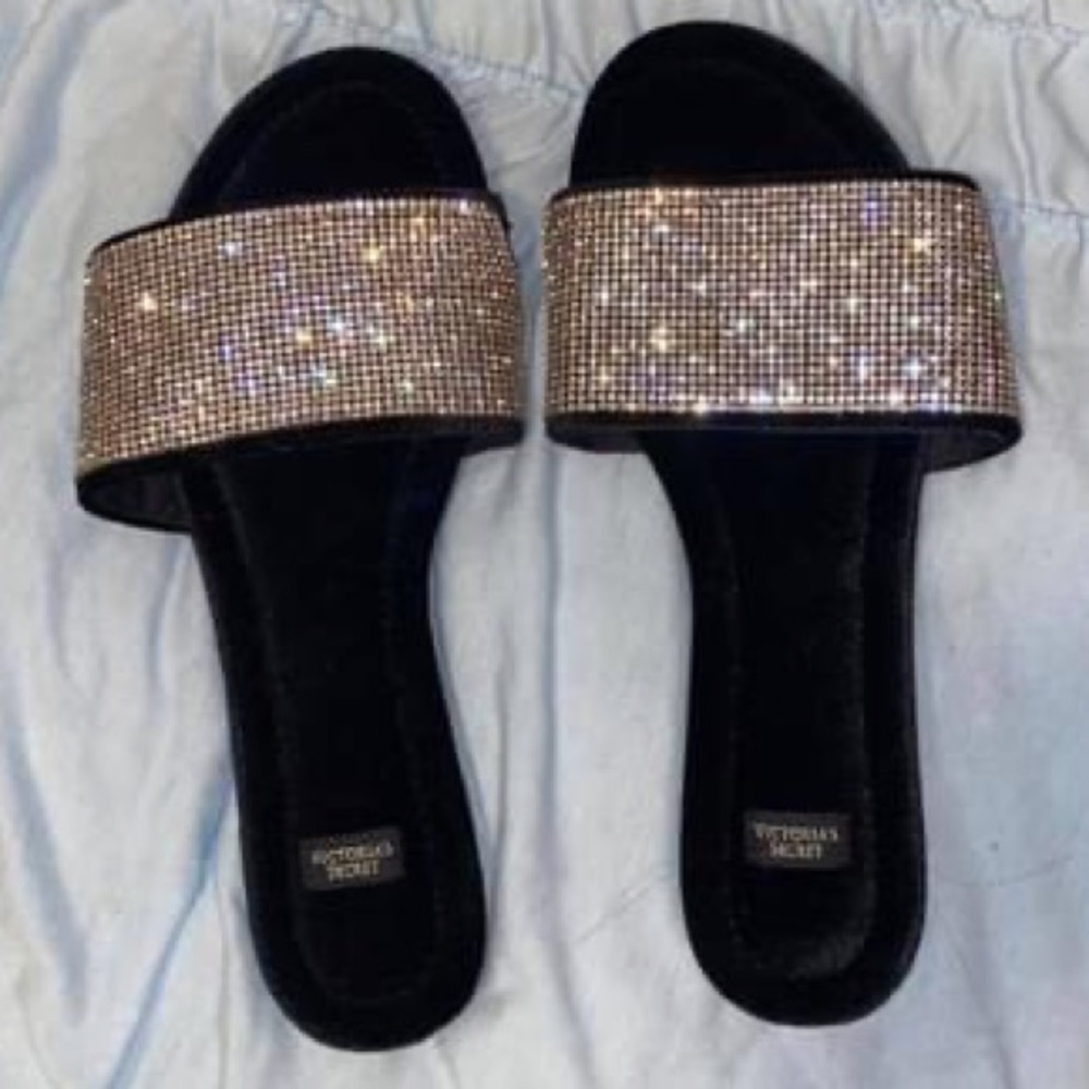 Victoria Secret Bling Slippers